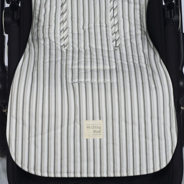 WALKING MUM MATERASSINO PASSEGGINO BOTTON STRIPS