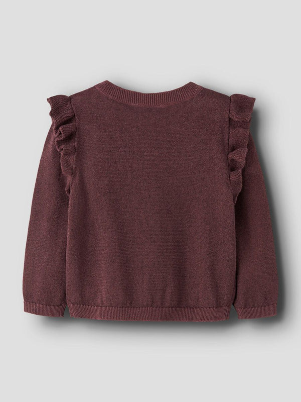 NAME IT CARDIGAN WILD GINGER/TONE IN TO