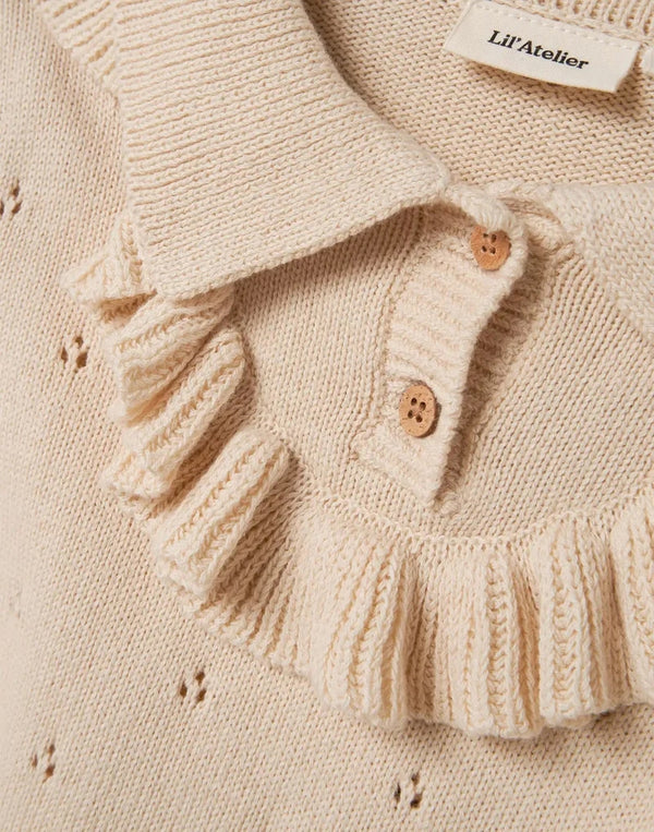 LIL ATELIER MAGLIA TURTLEDOVE