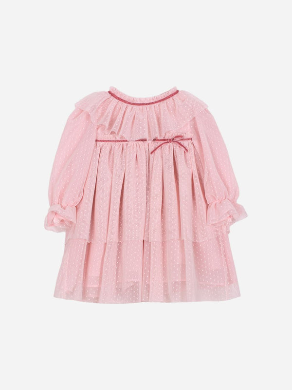 PATACHOU ABITO TULLE ROSA PAP/VET4133283