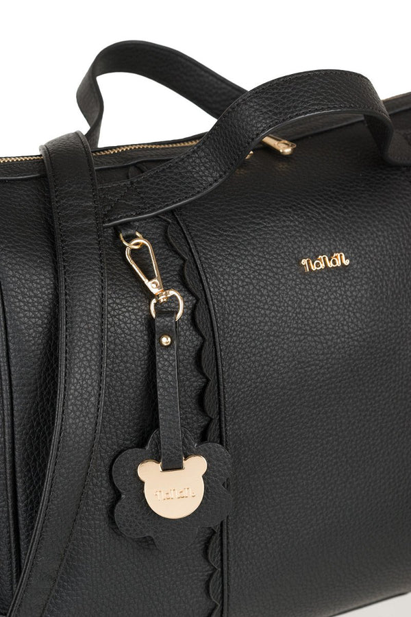 NANAN BORSA PASSEGGIO C/FASCIATOIO NERA