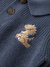 NAME IT MAGLIA POLO DINOSAURO VINTAGE INDIGO