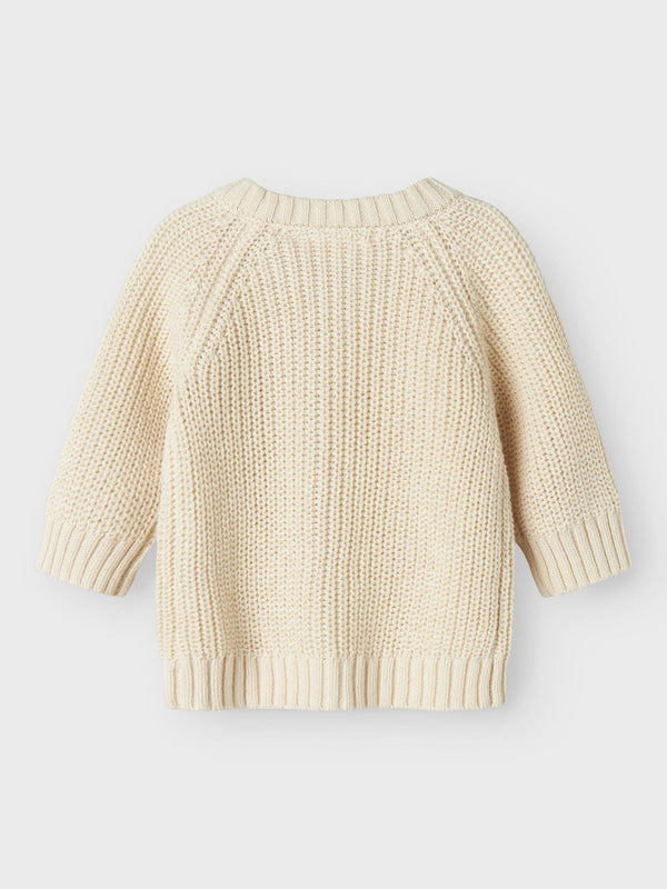 LIL ATELIER CARDIGAN turtledove