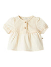 LIL ATELIER CAMICIA CON RICAMO ECRù