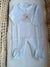 BABYGI TUTINA JERSEY DI COTONE ORSETTO AZZURRA