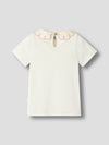 LIL ATELIER MAGLIA COCONUT MILK/ROSE TAN