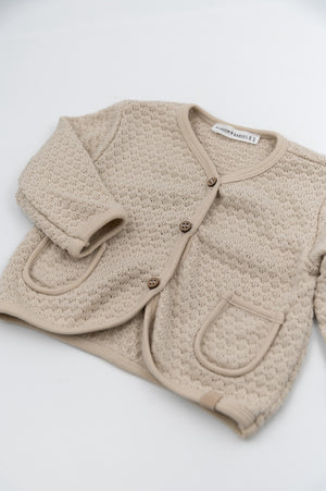 BAMBOOM CARDIGAN SAND