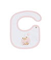 LE BEBè LBG6258 BAVETTA BIANCO/ROSA