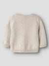 NAME IT CARDIGAN RICAMATO PEYOTE MELANGE