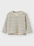 LIL ATELIER MAGLIA A RIGHE TURTLEDOVE