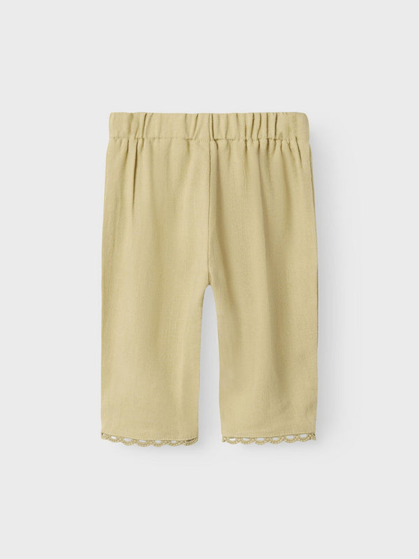 LIL ATELIER PANTALONE GIALLO SABBIA