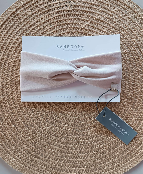 BAMBOOM FASCIA CAPELLI & SCALDA ORECCHIE VINTAGE PINK