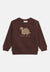 NAME IT MAGLIA FELPATA FRENCH ROAST