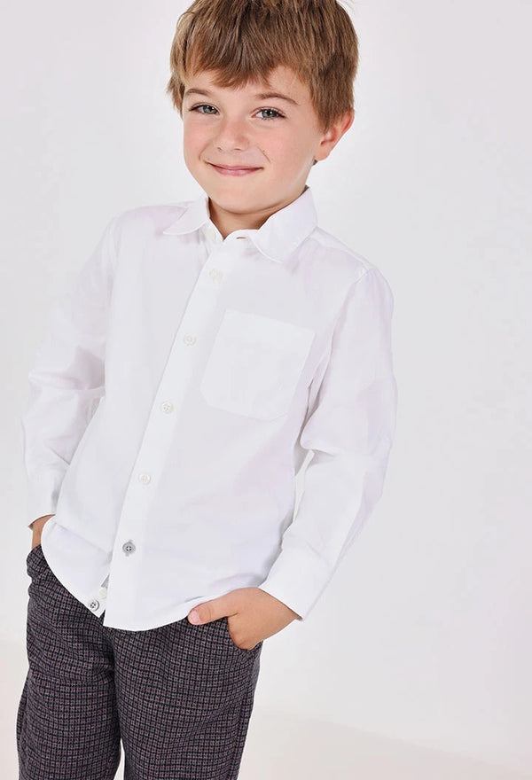 BOBOLI CAMICIA OXFORD BIANCA 712088