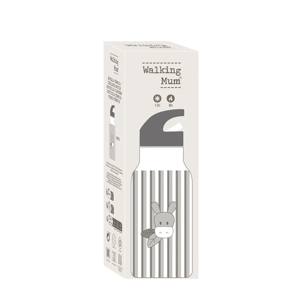 WALKING MUM BOTTIGLIA TERMICA 500ML BOTTON STRISCE
