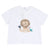 CHICCO MAGLIETTA MANICHE CORTE BIANCA CON LEONCINO