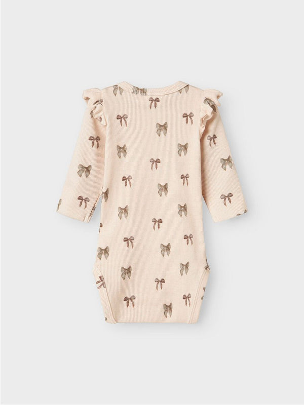 LIL ATELIER BODY SILVER PEONY /BOW