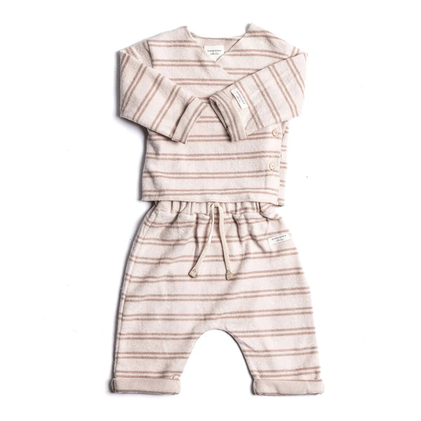 BAMBOOM TWIN-SET STRIPE PINK 1306