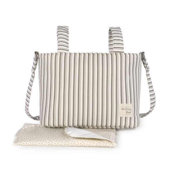 WALKING MUM CROSSBODY BAG BOTTON STRIPS