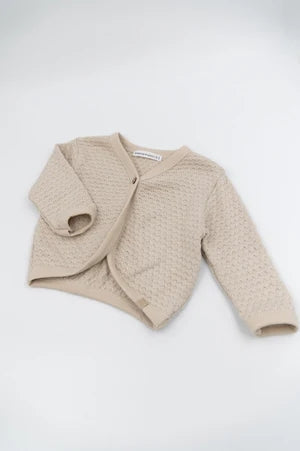 BAMBOOM CARDIGAN MAGLIA SAND