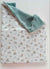 BARCELLINO COPERTA CINIGLIA FANTASIA FATTORIA/VERDE MENTA 125727