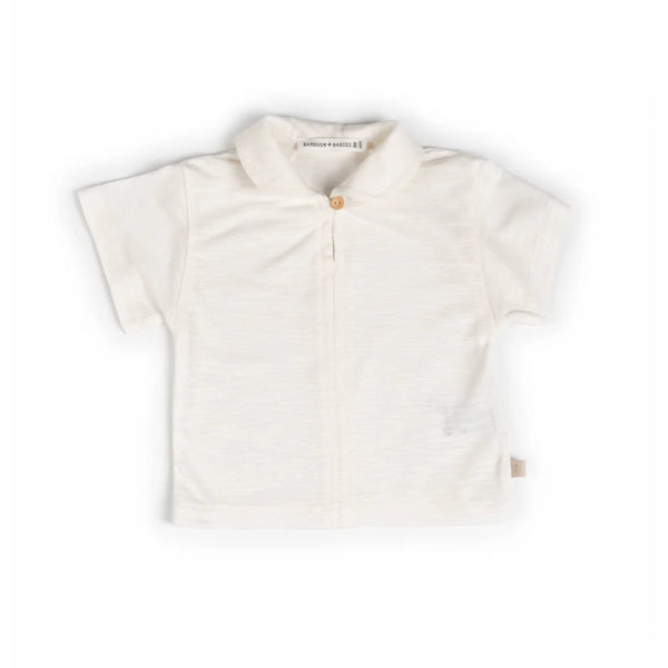 BAMBOOM SHIRT CON COLLETTO OFFWHITE 1117