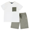CHICCO COMPLETO MAGLIA MEZZA MANICA E PANTALONI CORTI