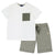 CHICCO COMPLETO MAGLIA MEZZA MANICA E PANTALONI CORTI