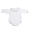 PASITO A PASITO SET MAGLIA IN TRICOT + CULOTTE + BODY BAMBULA AZZURRO 0-1 MESE