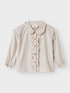 LIL ATELIER CAMICIA PASTEL PARCHMENT