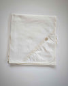BABYGI QUADRATO BEIGE CON PIZZO 67X67