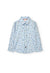 BOBOLI CAMICIA AZZURRA CON FANTASIA 732215