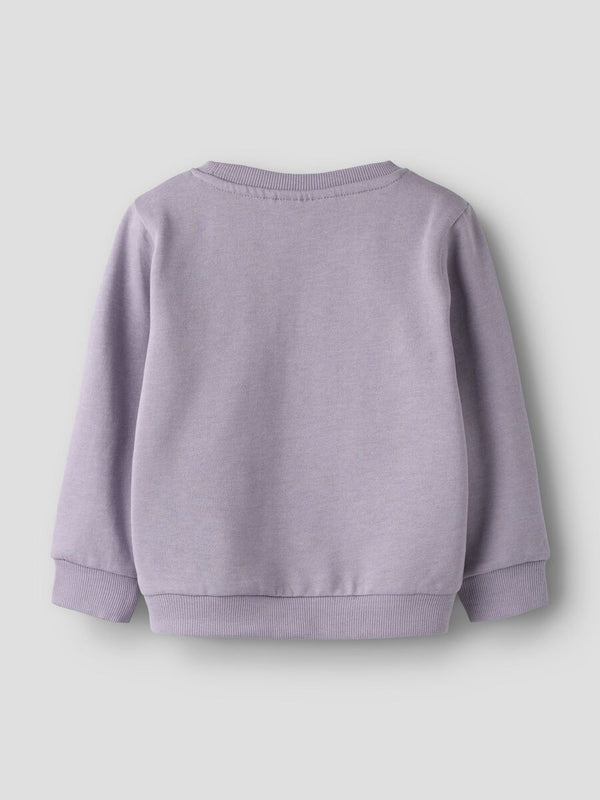 NAME IT MAGLIA FELPA LAVANDER GRAY