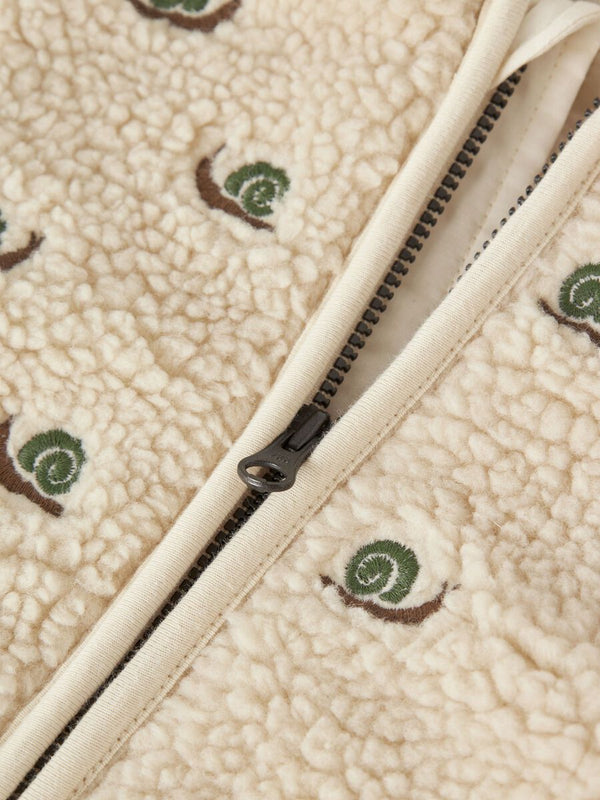 LIL ATELIER GIACCA TEDDY TURTLEDOVE