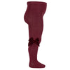 CONDOR CALZAMAGLIA LISCIA CON FIOCCO IN VELLUTO GRANATA COL 575