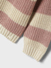 LIL ATELIER MAGLIA STRIPE TURTLEDOVE/WITHERED