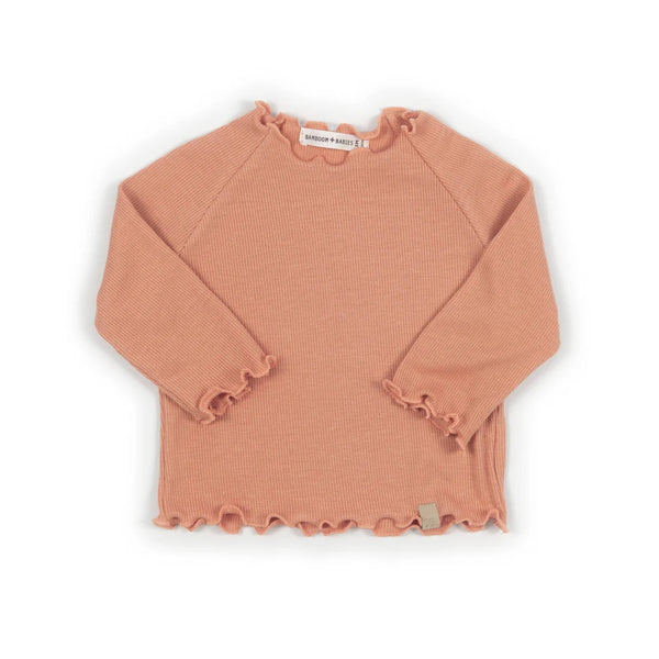 BAMBOOM SHIRT MANICHE LUNGHE CORAL 1159