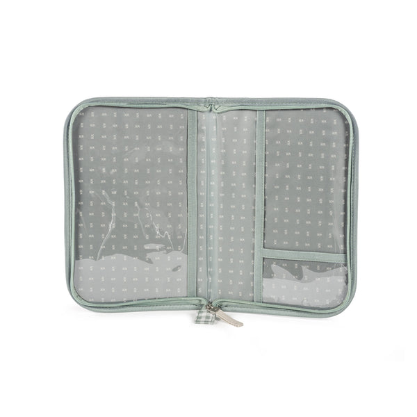 WALKING MUM Portadocumenti I Love Vichy Verde (Iv)