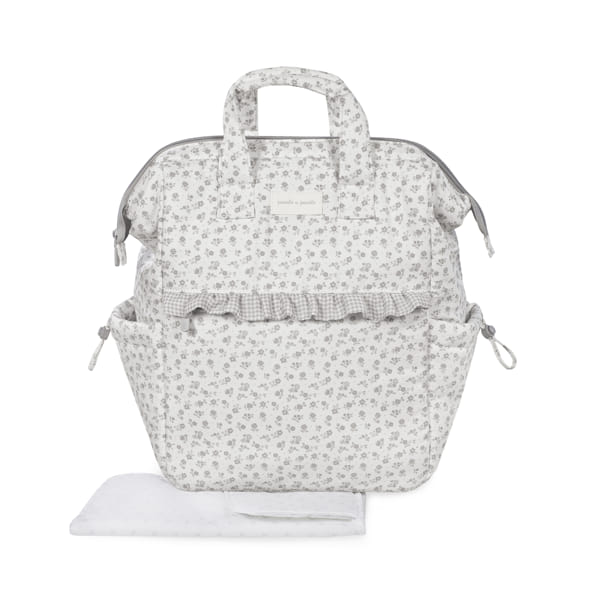 PASITO A PASITO ZAINO BLOOM FLOWER GREY
