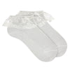 CONDOR CALZINO CORTO CON PIZZO LATTE