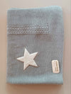 VALENTINA COPERTA GRIGIA CON STELLA
