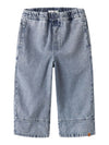 LIL ATELIER JEANS WIDE BLUE DENIM