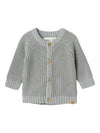 LIL ATELIER CARDIGAN limestone