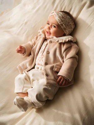 BAMBOOM GIACCA CURDEROYCON COLLO TEDDY VINTAGE PINK