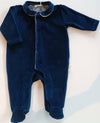 BABYGI TUTINA CINIGLIA NAVY/BLU E PROFILO BIANCO