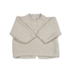 PASITO A PASITO SET MAGLIA IN TRICOT + CULOTTE + BODY BAMBULA BEIGE 0-1 MESE