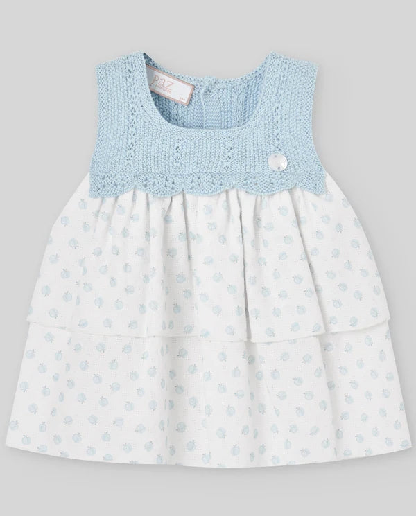 PAZ RODRIGUEZ ABITO+CULOTTE BREEZE BLUE