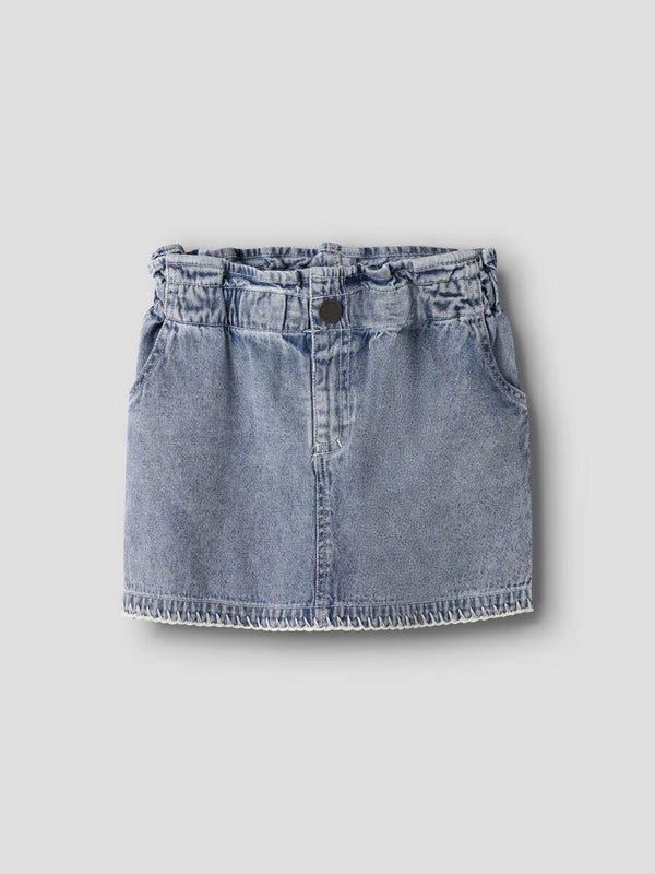 LIL ATELIER GONNA MEDIUM BLUE DENIM