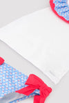 YSABEL MORA maglietta e costume con volant e fiocco stampa floreale 97091