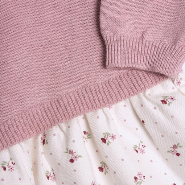CHICCO SET 2PZ ABITO MANICA LUNGA+COULOTTE